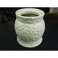 Yankee Candle Ceramic White Leaf & Vine Electri...