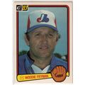 1983 Donruss baseball card 162 Woodie Fryman