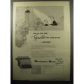 1951 Remington Rand Noiseless Typewriter Ad - Should be Seen Not Heard