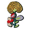 Flower Sew On Patch Flower Badge Decoration Mot...