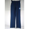 New Boys Small Long DC Shoes Navy Sweat Pants M...
