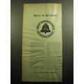 1958 Bell Telephone System Ad - What is the Bell System?