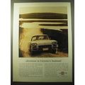 1960 Chevrolet Corvette Car Ad - adventure is Corvette's business