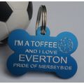 FOOTBALL DOG TAG PERSONALISED EVERTON TAG I'M A...