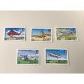 ALDERNEY 50th ANNIVERSARY OF ALDERNEY MNH A18-A22