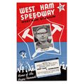 West Ham v Wimbledon 1964 speedway programme