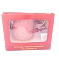 Pink Krstelle Fragrance Warmer Set 9 CM with La...