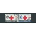 seychelles stamps vfu red cross set sg214 sg 21...