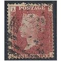 1858 SG43 1d Red Plate 108 Good/Fine Used "FA".
