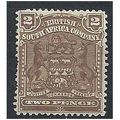 Rhodesia 1898 SG79 2d Brown Mounted Mint . . .