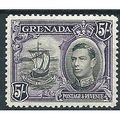 Grenada 1938 SG162 5/- Black & Violet Mounted M...