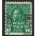 Canada 1915 War Tax 1c Green SG228 FU
