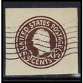 Used U481 2c George Washington Very Fine Cut Sq...