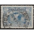 Australia 1931 SG122 3d Blue "Kingsford Smith" ...
