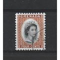 Grenada.SG216 4c Black and Brown-Orange.Fine Us...