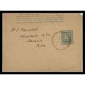 British Guiana Postal Wrapper 1915 to KCuba Geo...