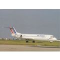 Air France TAT Fokker 100 Civil Aircraft Postca...