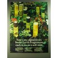 1974 Coty Sweet Earth Fragrances Advertisement