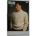 Vintage: Wendy 3105 man's sweater, DK, 36-46 in...
