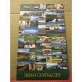 IRISH COTTAGES. LARGE unused postcard 120 X 195...