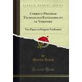 Correct-Program Technology/Extensibility of Ver...