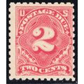 J53, Mint NH 2¢ Postage Due With APS Certificat...