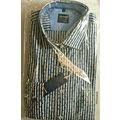 Olymp Casual 100% Cotton Men's Blue / White Str...