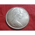 1966 Elizabeth II 50 cents - Australia.