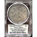 1 Oz Silver Ultra American Eagle 2024-P With St...
