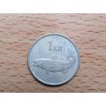 Iceland 1987 1 Krona Coin