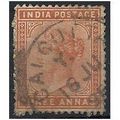 India 1890 SG94 3a Brown-Orange Fine Used (rema...