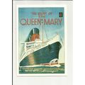 A Robert Opie Postcard ROOL 5 RMS QUEEN MARY