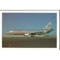 Aviation AMERICAN DC10-10 Postcard by AeroGem (...