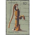 AUSTRALIA, Pioneer Water, brown 1972, 10c, #8