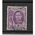 Australia.SG205 2d King George VI (Bright Purpl...