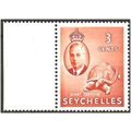 Seychelles 1952 SG159 3c Orange Unmounted Mint ...