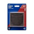 CASTR CUP SQR BRN 3"2PK