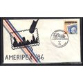 Event Cancel 05-22-86 2145 22c AMERIPEX '86 (Ca...