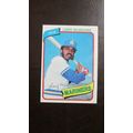 1980 Topps Larry Milbourne Seattle Mariners Car...