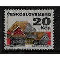 CZECH REPUBLIC 1971 REGIONAL BUILDINGS 20K HOUS...