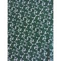 FABRIC Leaves Green on Cream 3.28 Yards #43c