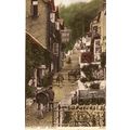 CLOVELLY HIGH STREET DEVON New Inn Pub - Postca...