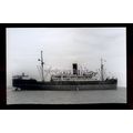 UK1539 - Henderson Cargo Ship - Prome at anchor...