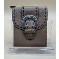 A Vintage Tan Leather Brighton Snap Women’s Wallet