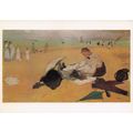 Edgar Degas Beach Scene National Gallery Painti...