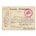 Postcard from French POW in Germany ? during WW...