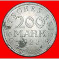 Ⰶ INFLATION: GERMANY WEIMAR REPUBLIC★200 MARKS ...