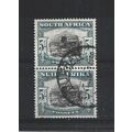 SouthAfrica.SG64 5s Ox-Wagon Pair.Colour Unchec...