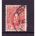 SOUTHERN RHODESIA 1931 SG 16b 1d SCARLET FINE USED
