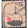 USA 1975 - SG1592 - 50c black, red & brown - Ir...